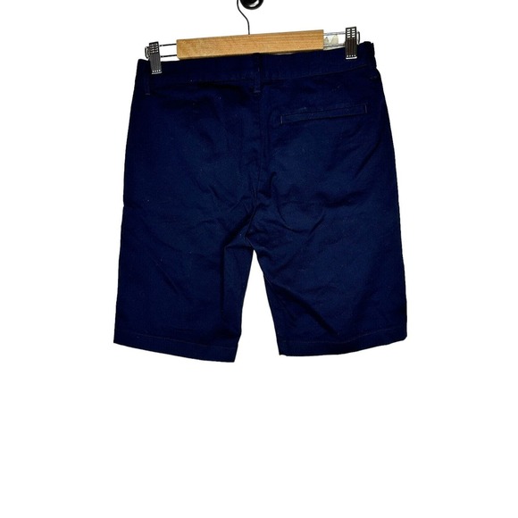 NWT J Crew Crewcuts Factory Boys Gramercy Shorts 14 Flex Chino Navy‎ Blue - Picture 5 of 10